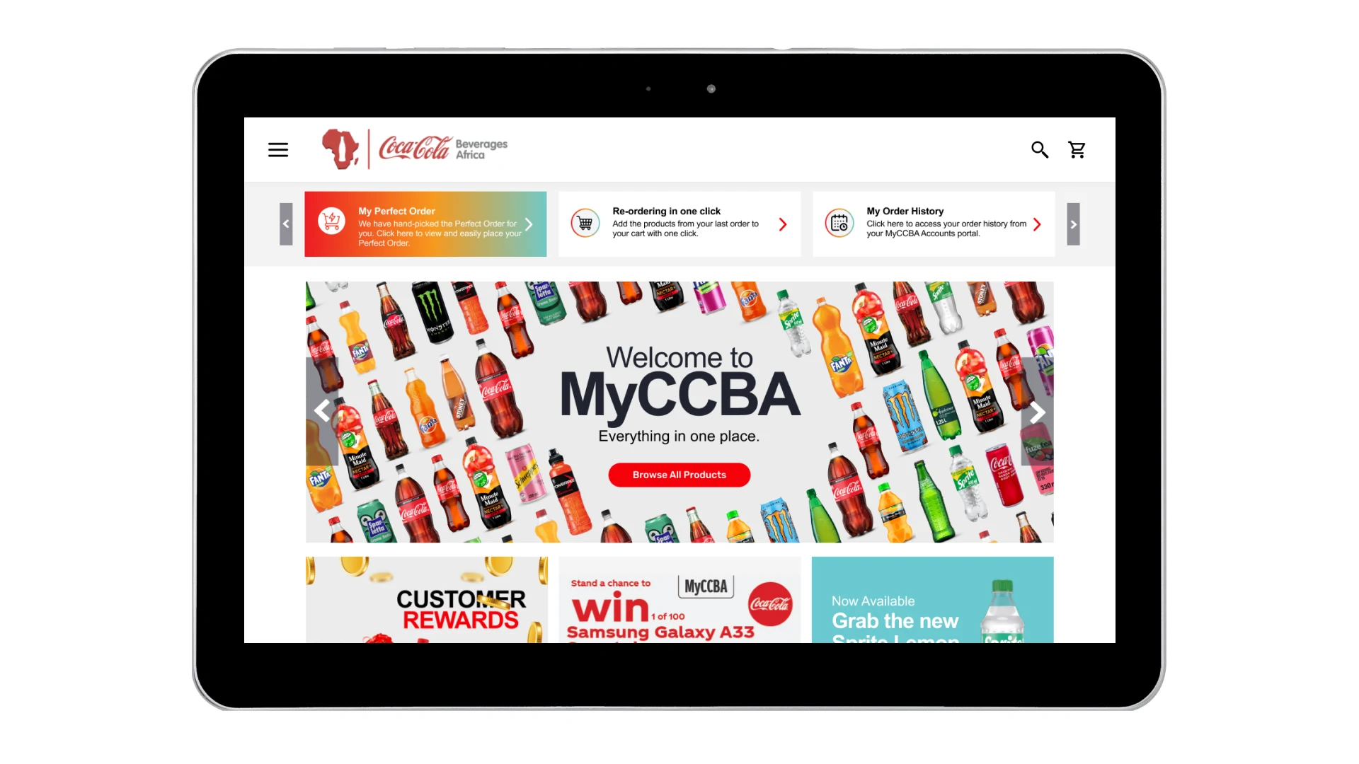 MyCCBA screenshot